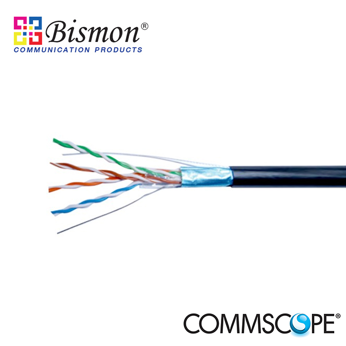 Commscope-FTP-Cable-Outdoor-PE-Jacket-Cat-5e-Black-Color-305MR-PB